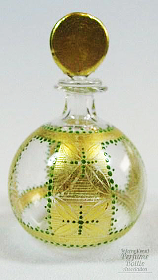 Enameled Murano Perfume Bottle
