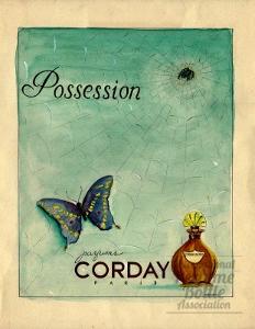 "Possession" by Corday Watercolor Ad 1940