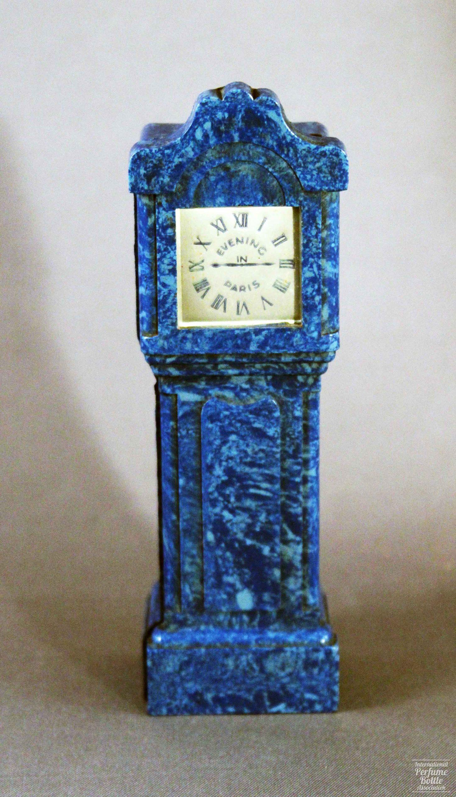 "Evening in Paris" Grandfather Clock Presentation by Bourjois