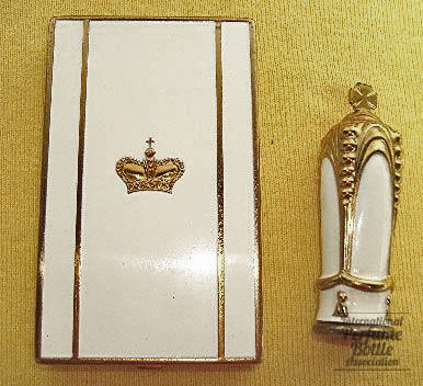 White Compact and Lipstick by Prince Matchabelli