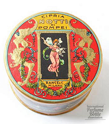 "Notti di Pompei" Powder Box by Rancé