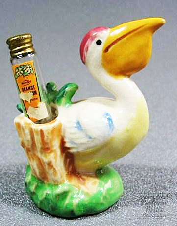 Pelican Figural for "Orange Blossom" by Bo-Kay