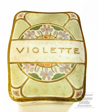 "Violette" Powder Box by  L. T. Piver