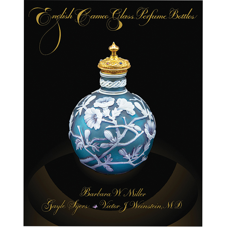 English cameo glass perfumes cover