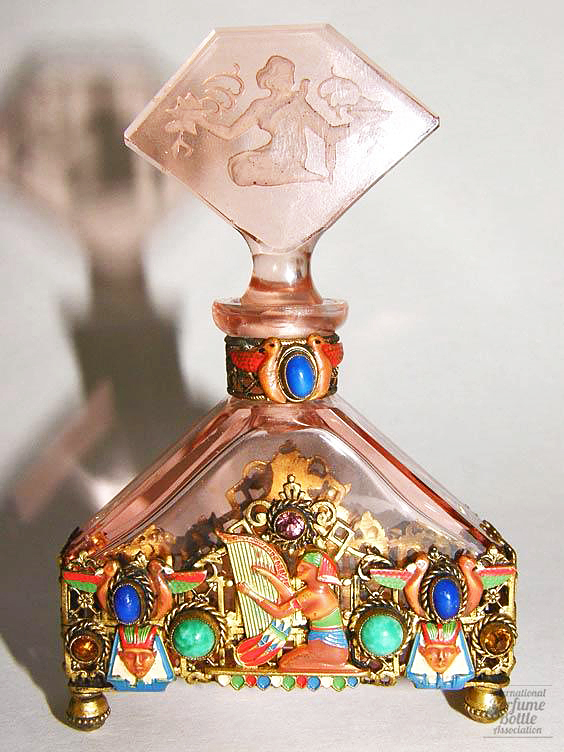 Egyptian Jeweled Bottle by Vater