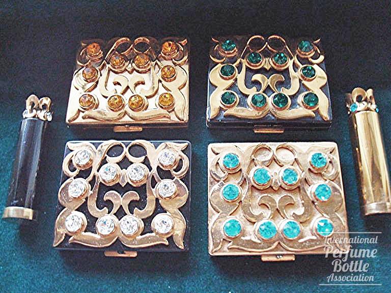 Jeweled Compacts and Lipsticks by Flato