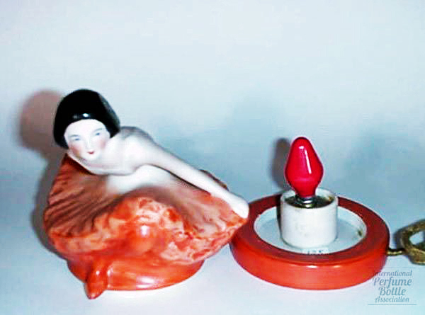 Ballerina Perfume Lamp by Fulper