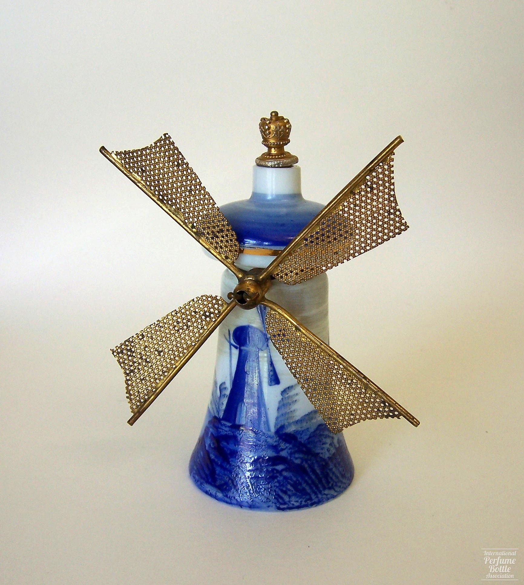 Windmill Figural, Delft Blue
