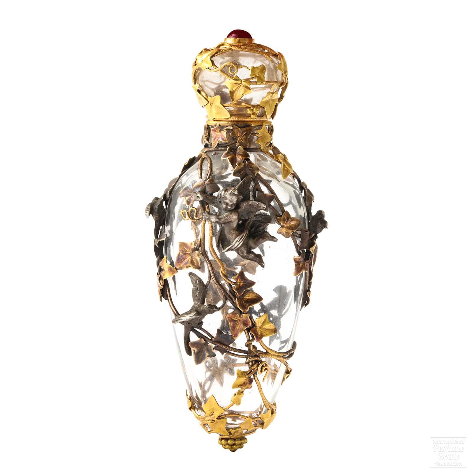 Crystal Scent Bottle by Froment-Meurice