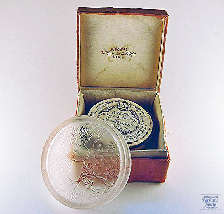 "Le Jasmin Blanc" Powder Jar by Arys