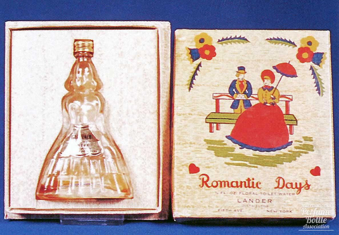"Romantic Days" by Lander Figural Bottle