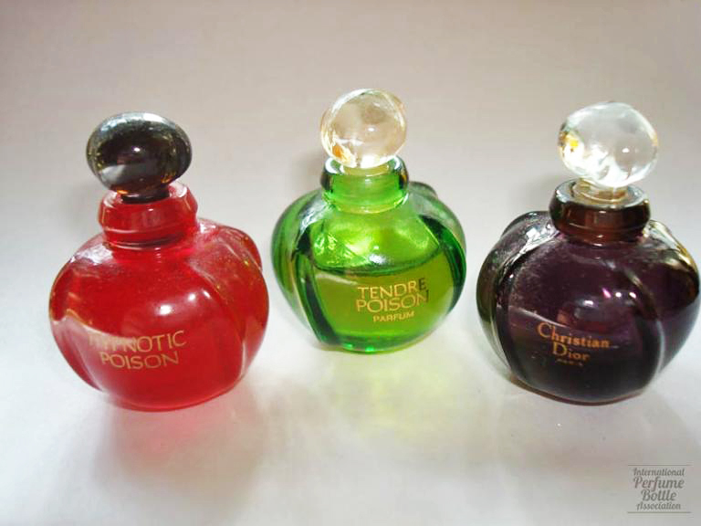 "Poison", "Tendre Poison" & "Hypnotic Poison" Minis by Christian Dior
