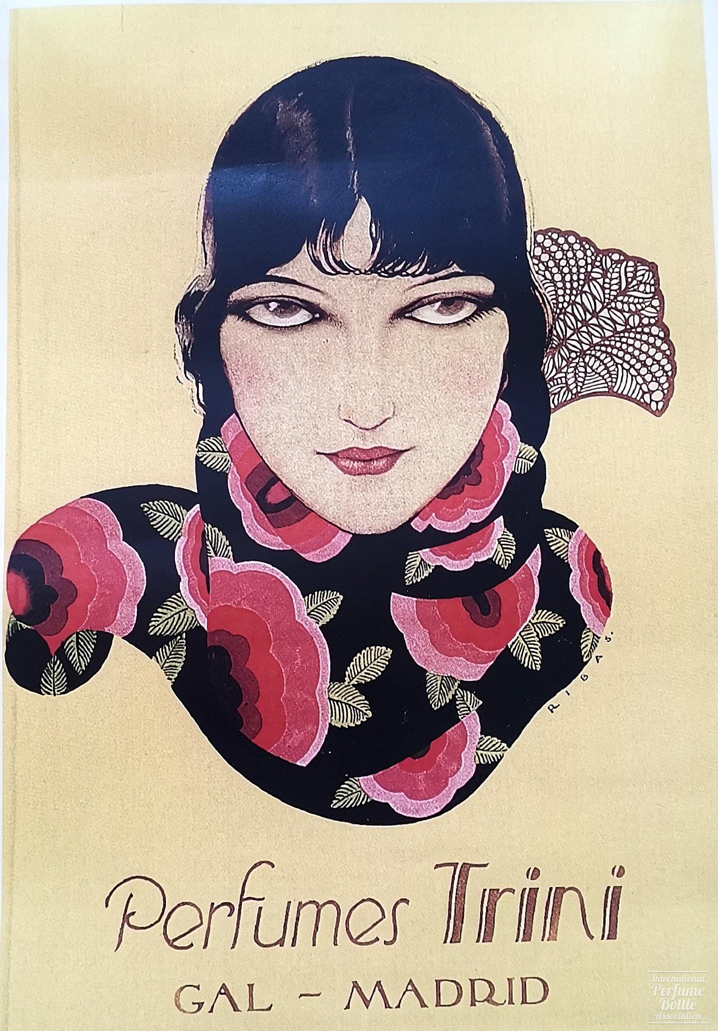 "Perfumes Trini" by Perfumería Gal Advertisement - 1930's