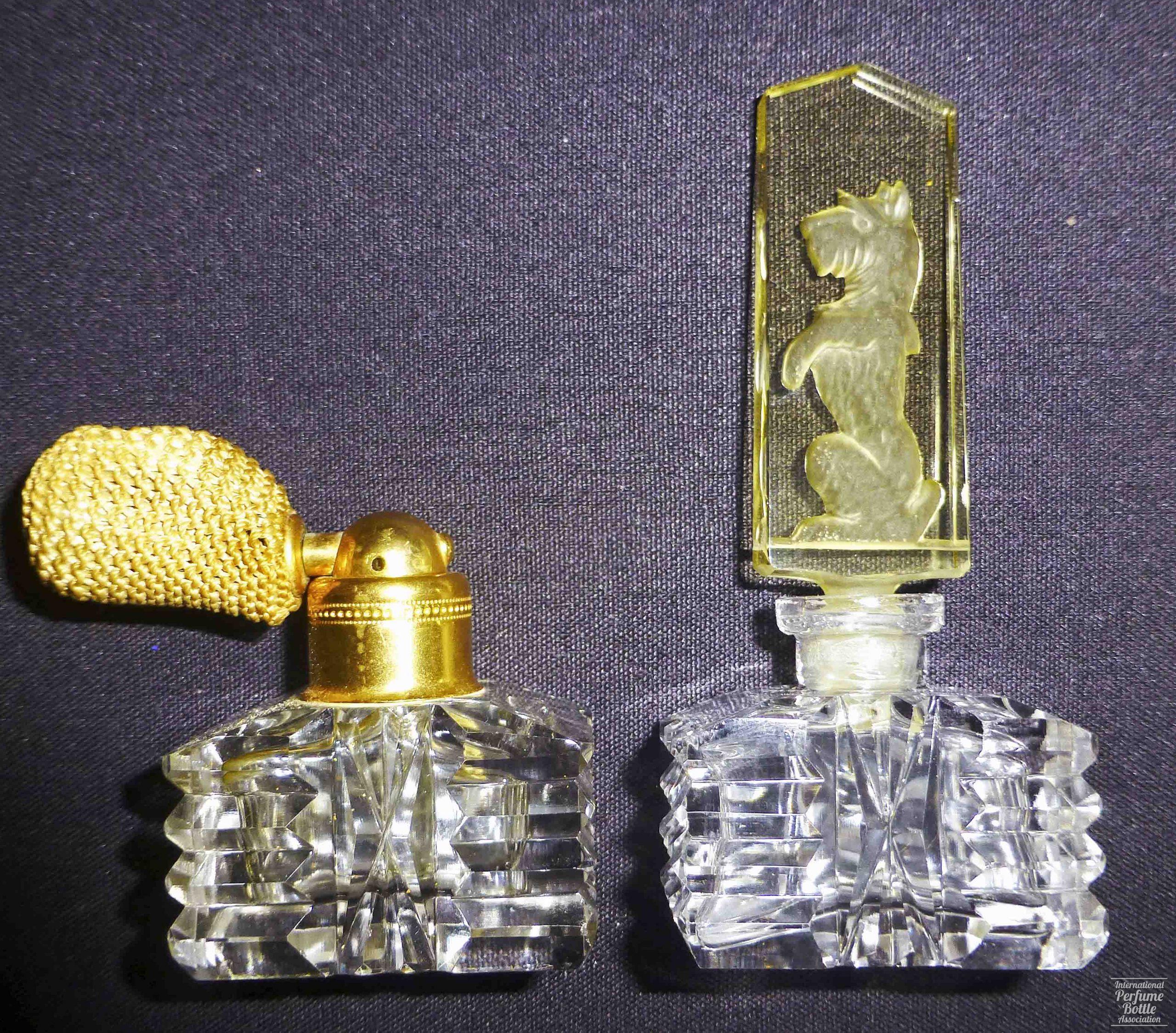 Czech Atomizer and Perfume Pair