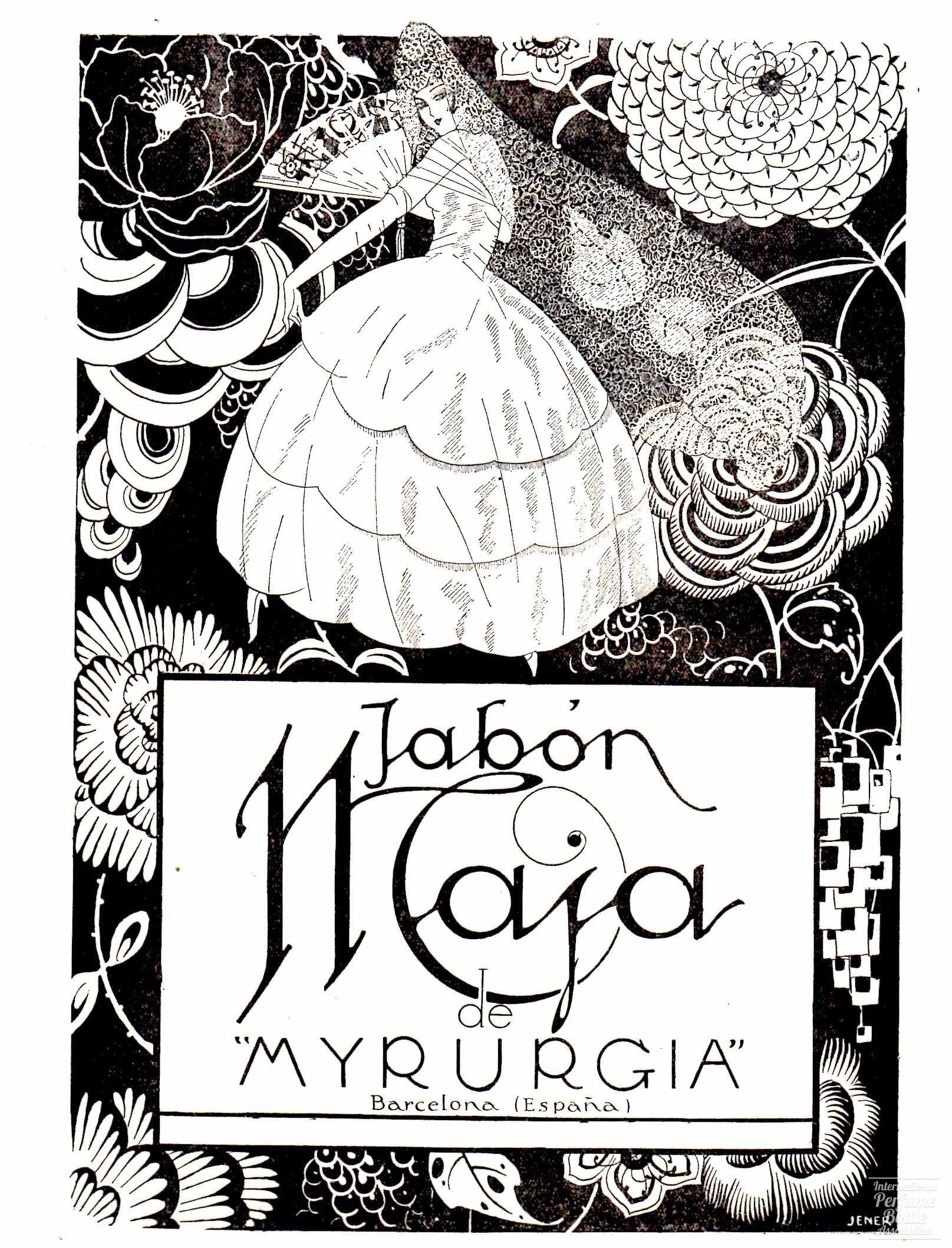"Maja" Soap Advertisement - 1928