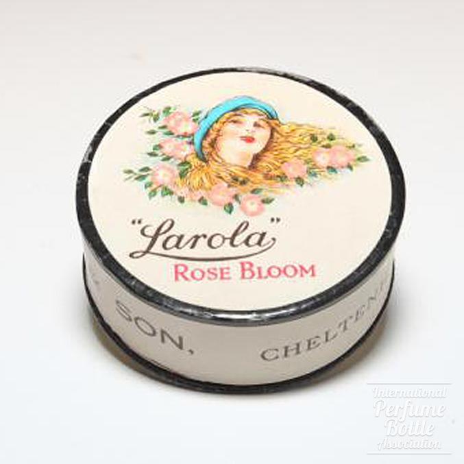 "Larola Rose Bloom" Powder Box by Beetham and Son