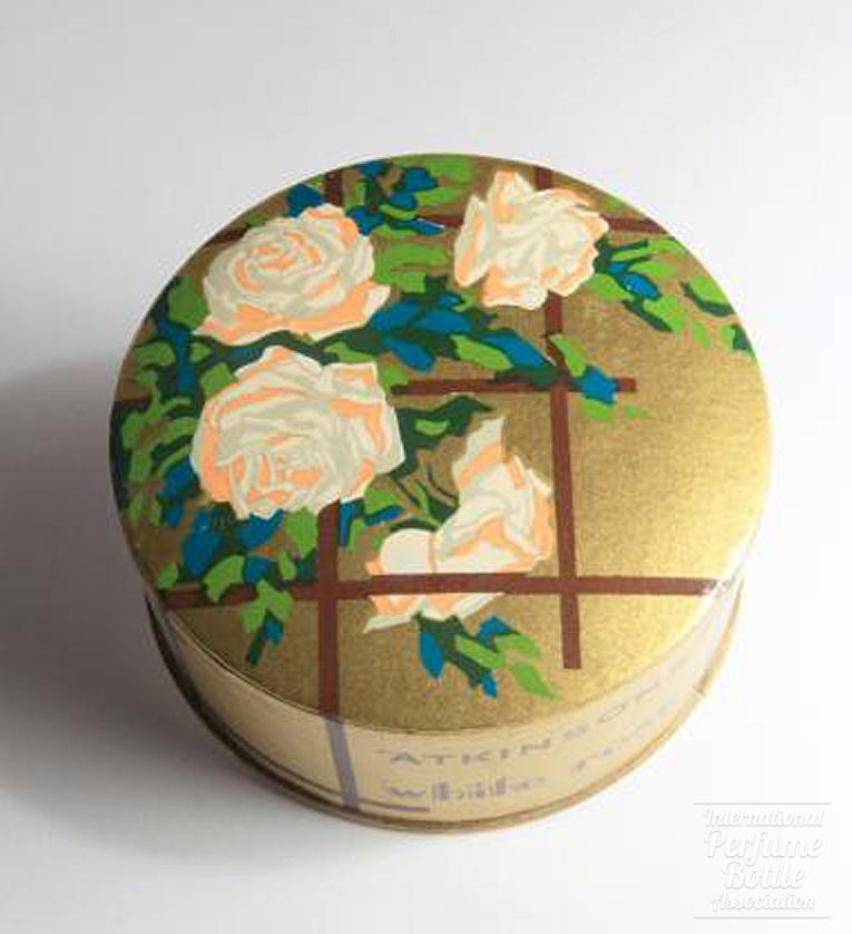 "White Rose" Powder Box by Atkinsons