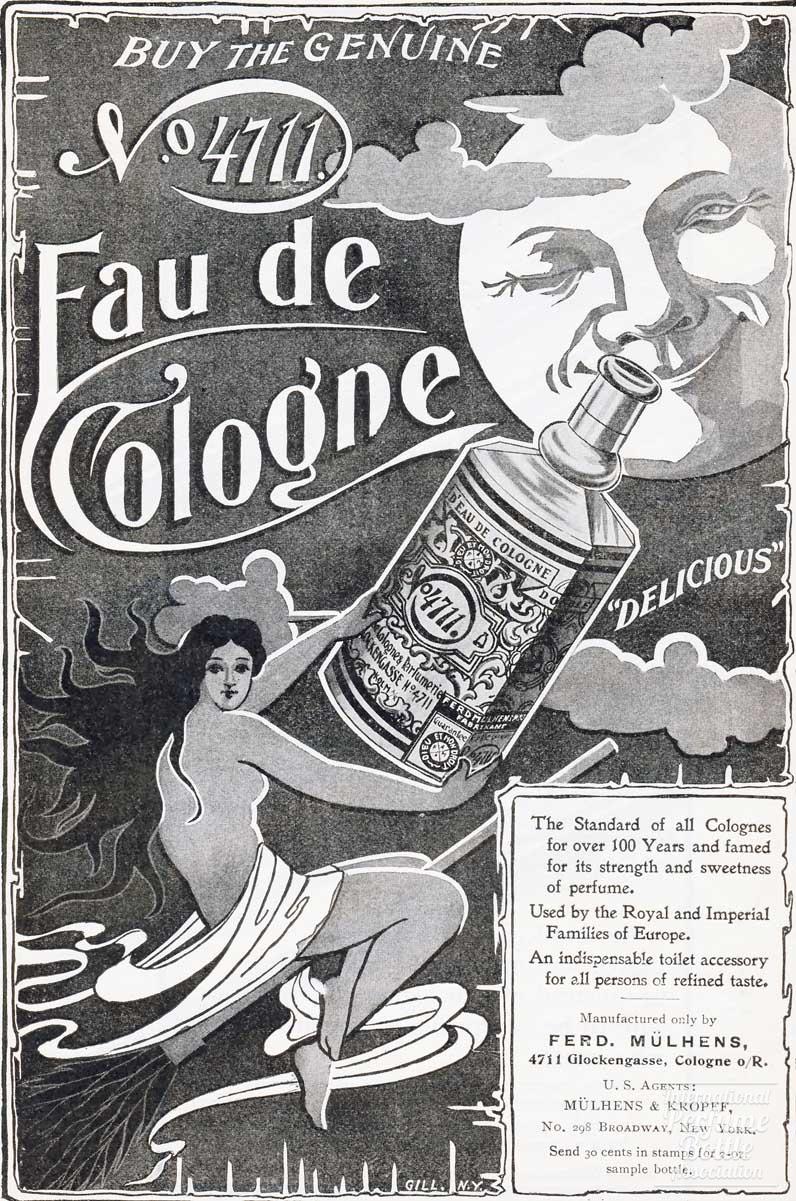 "4711 Eau de Cologne" by Mülhens Advertisement - 1900