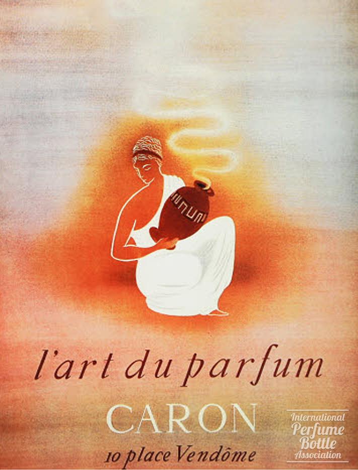 Parfums Caron Advertisement - 1956