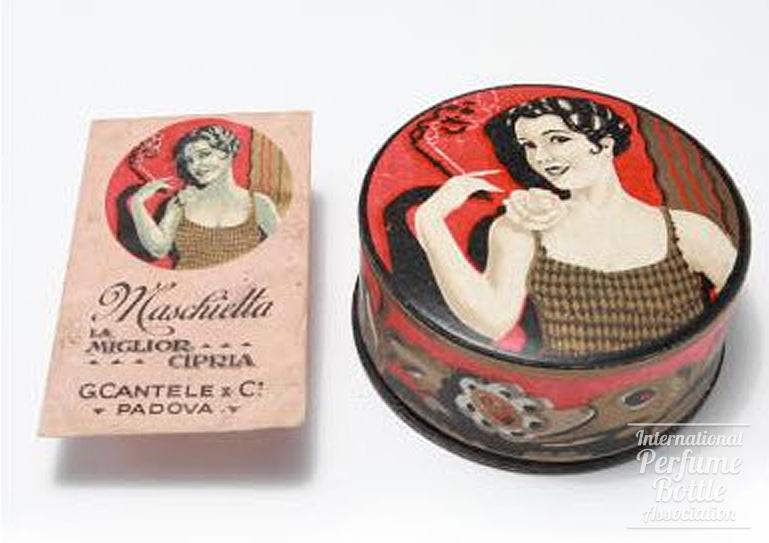 "Maschietta" Powder Box, Envelope by Cantele