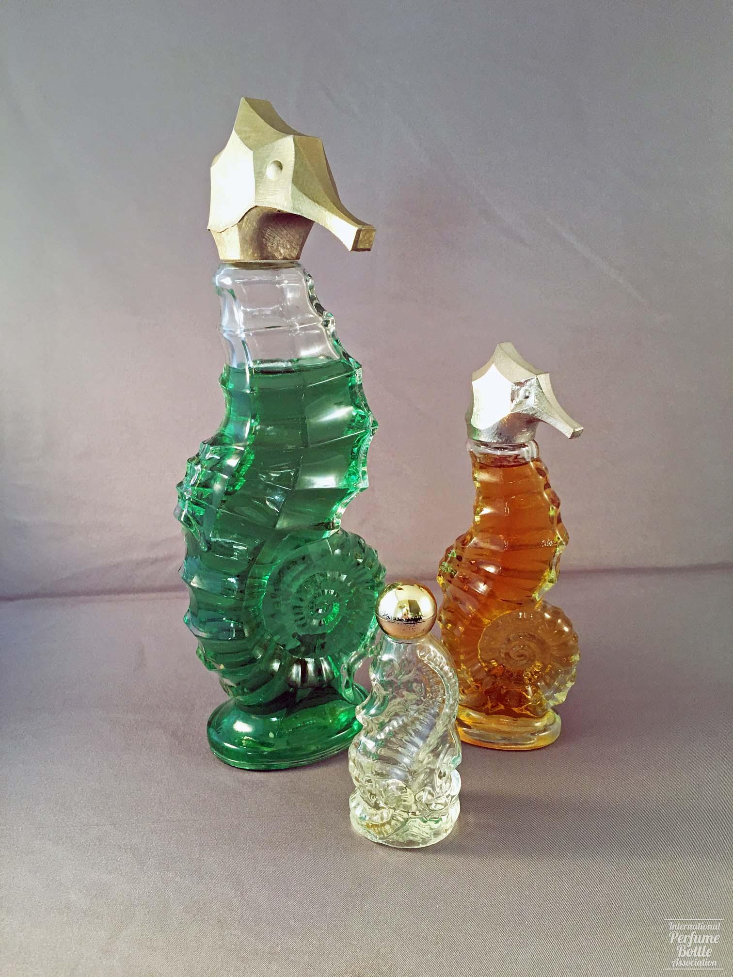 Seahorse Bottles by Avon
