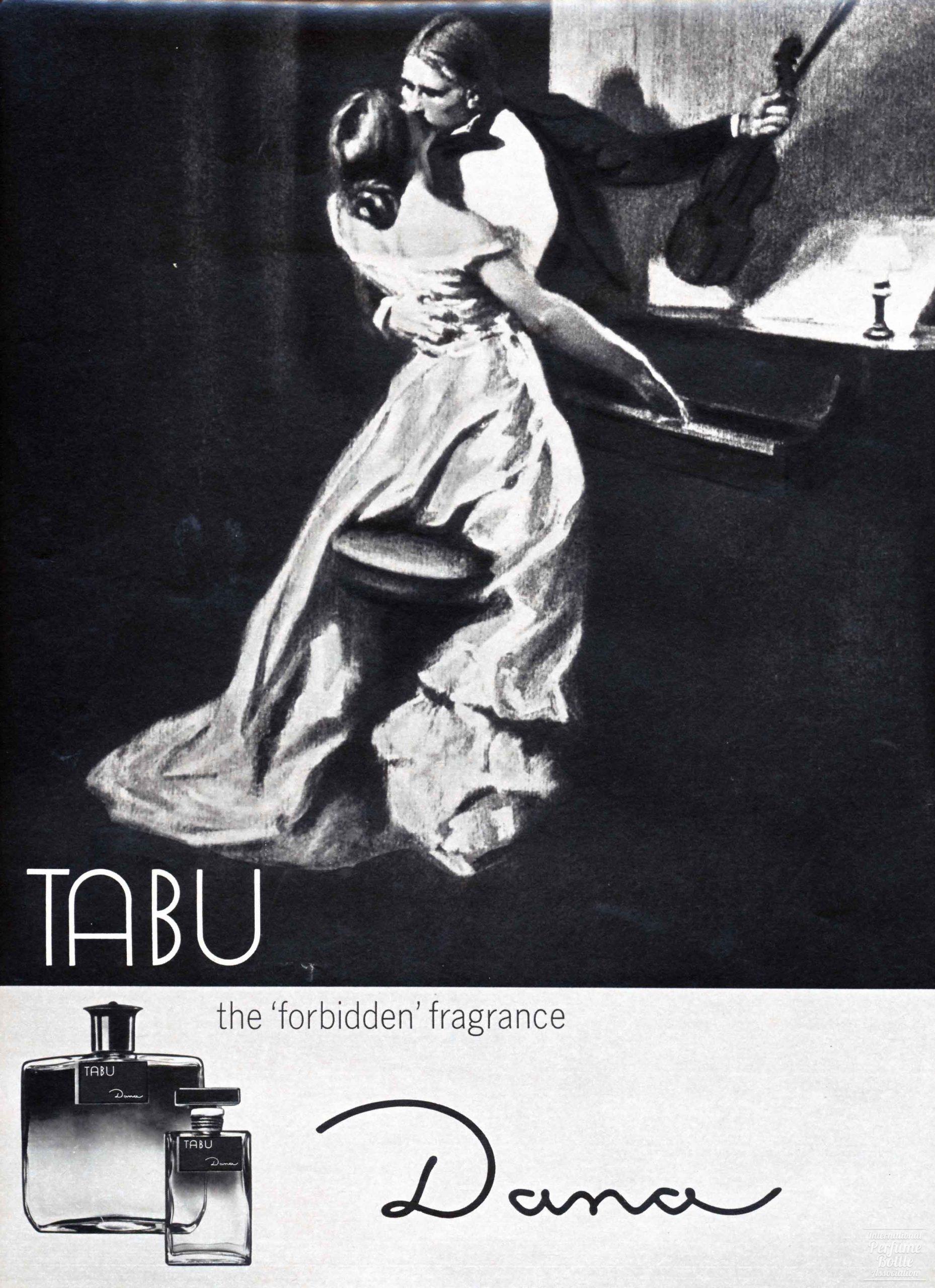 "Tabu" by Dana Advertisement - 1966