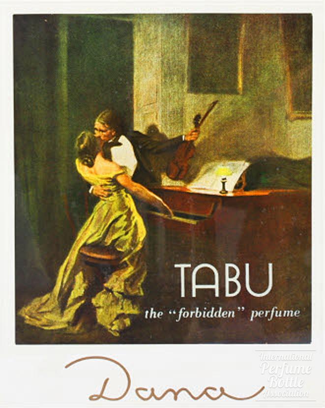"Tabu" by Dana Advertisement