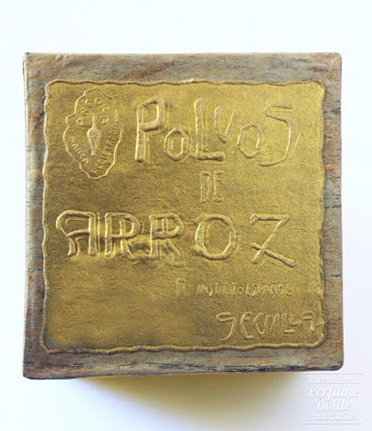 "Polvos de Arroz" Powder Box by Instituto Español