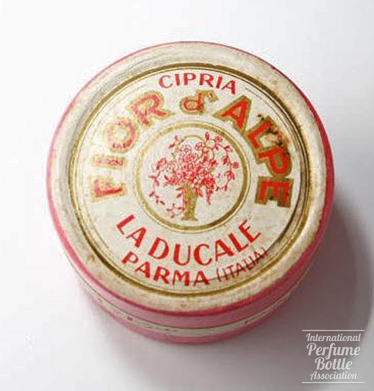"Fior d'Alpe" Powder Box by La Ducale