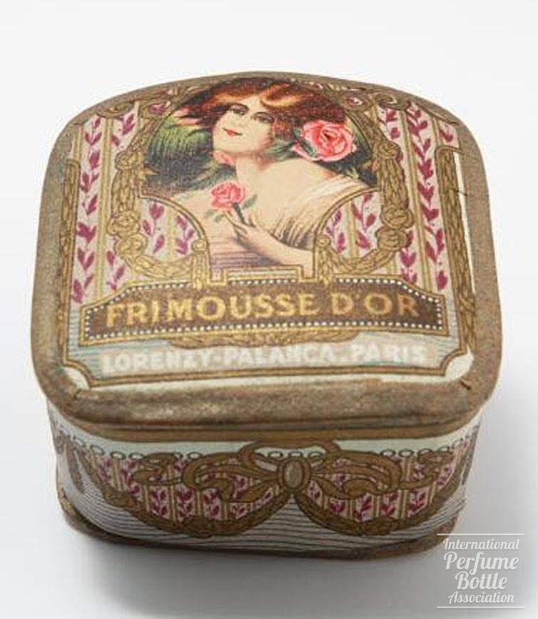 "Frimousse D'Or" Powder Box by Lorenzy-Palanca