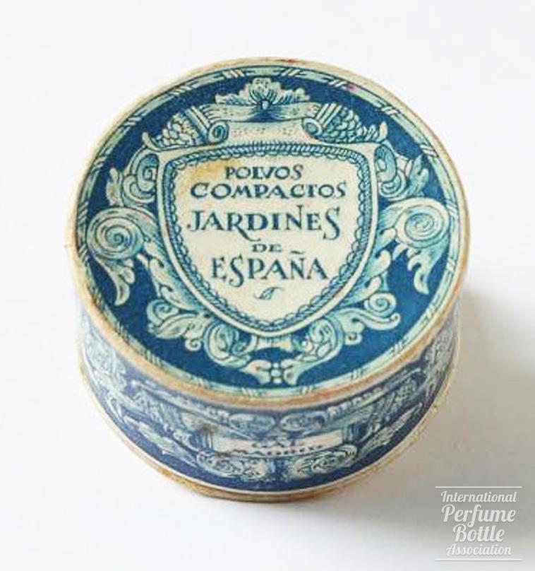 "Jardines de España" Powder Box by Perfumería Gal
