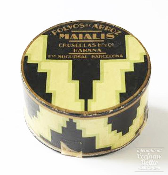 "Maialis" Powder Box by Crusellas Hno y Cia.