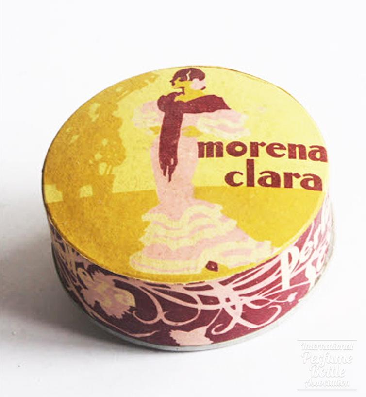 "Morena Clara" Powder Box by La Fontaine