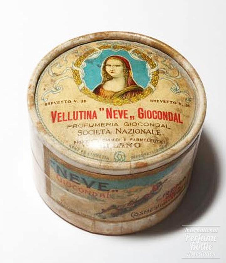 "Vellutina Neve" Powder Box by Giocondal