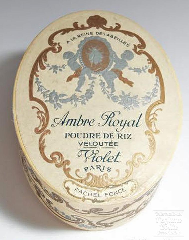 "Ambre Royal" Powder Box by Violet