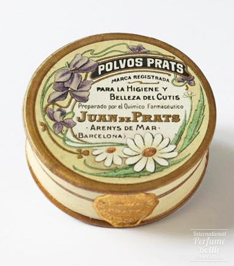 "Polvos Prats" Powder Box by Prats