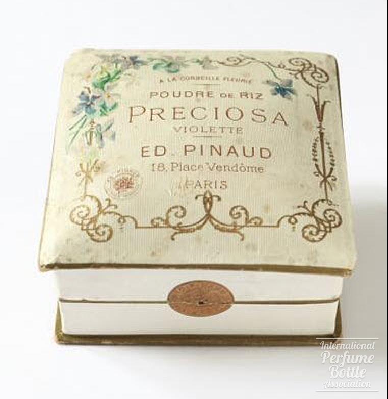 "Preciosa Violette" Powder Box by Pinaud