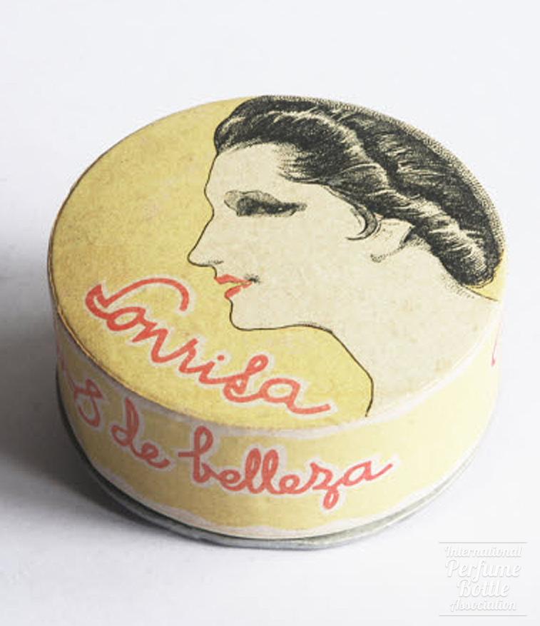 "Sonrisa" Powder Box by Perfumeria España