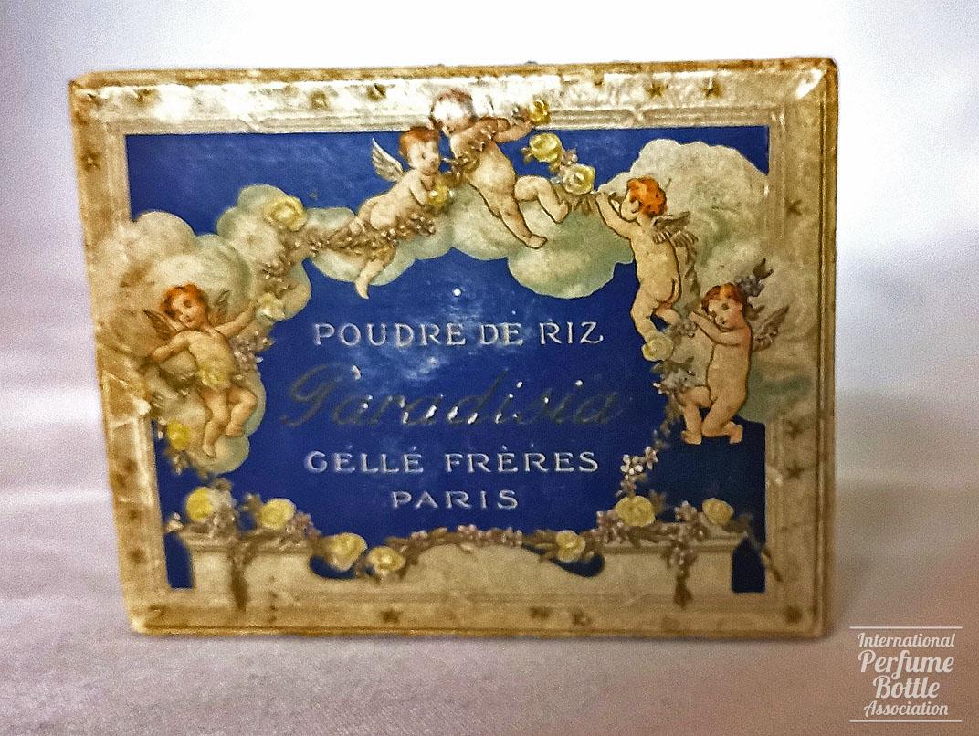 "Paradisia" Powder Box by Gellé Frères