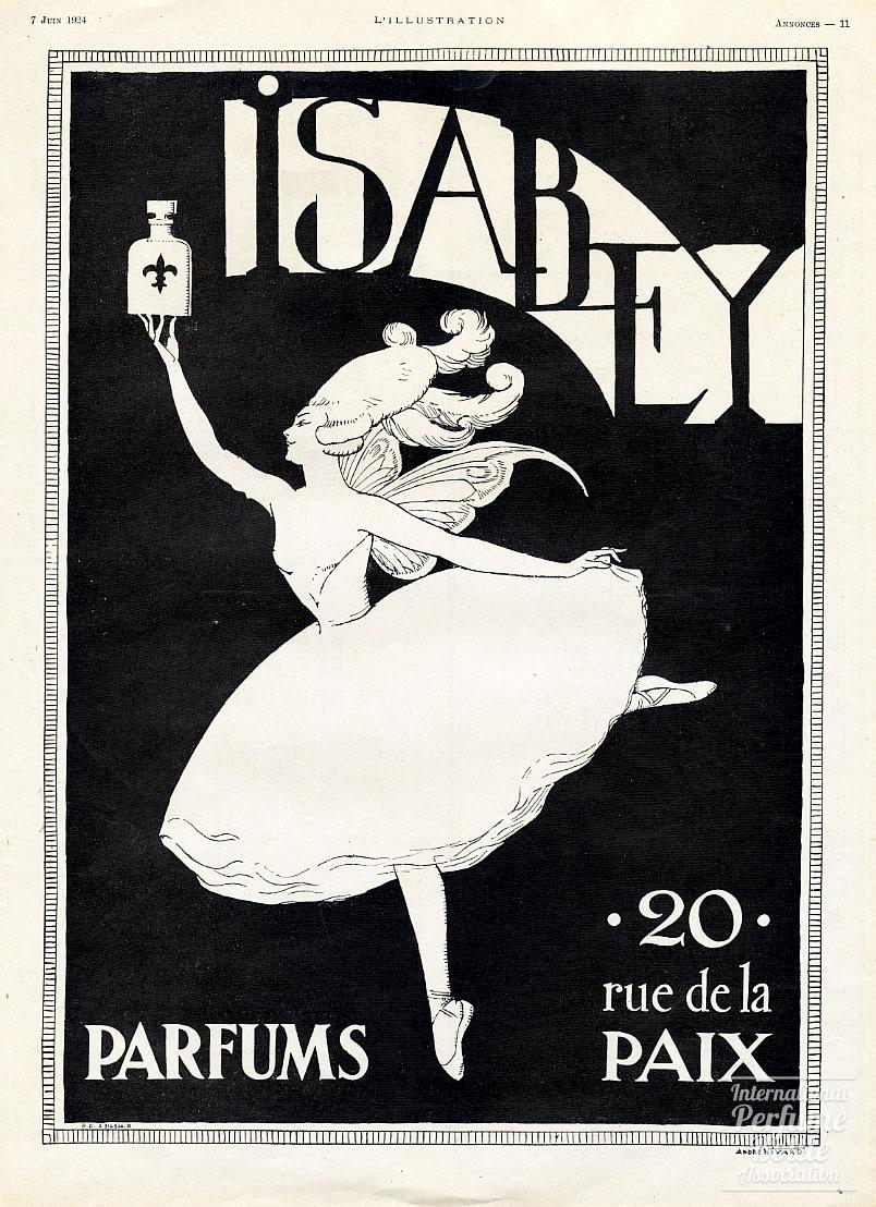 Parfums Isabey Advertisement - 1924