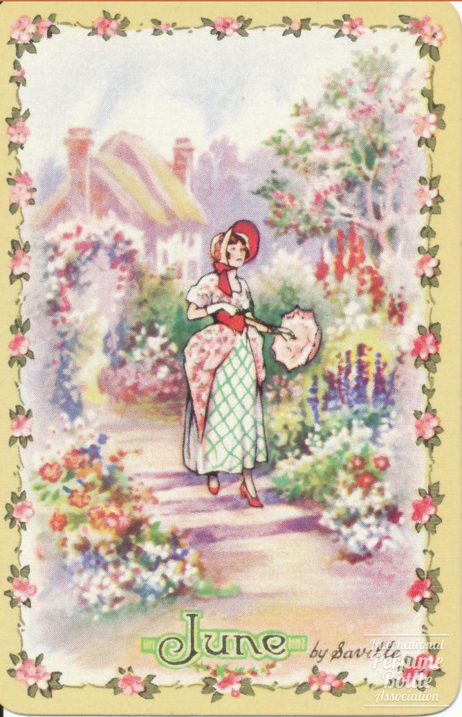 "June" by Saville Playing Card