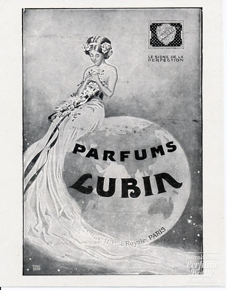 Parfums Lubin Advertisement - 1908