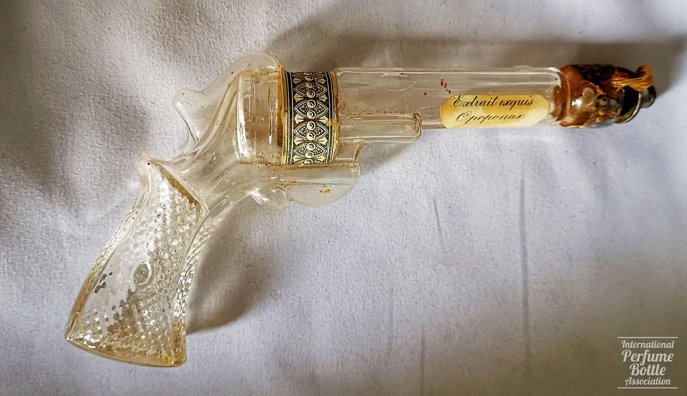 "Extrait Exquis - Opoponax" Pistol Shaped Bottle