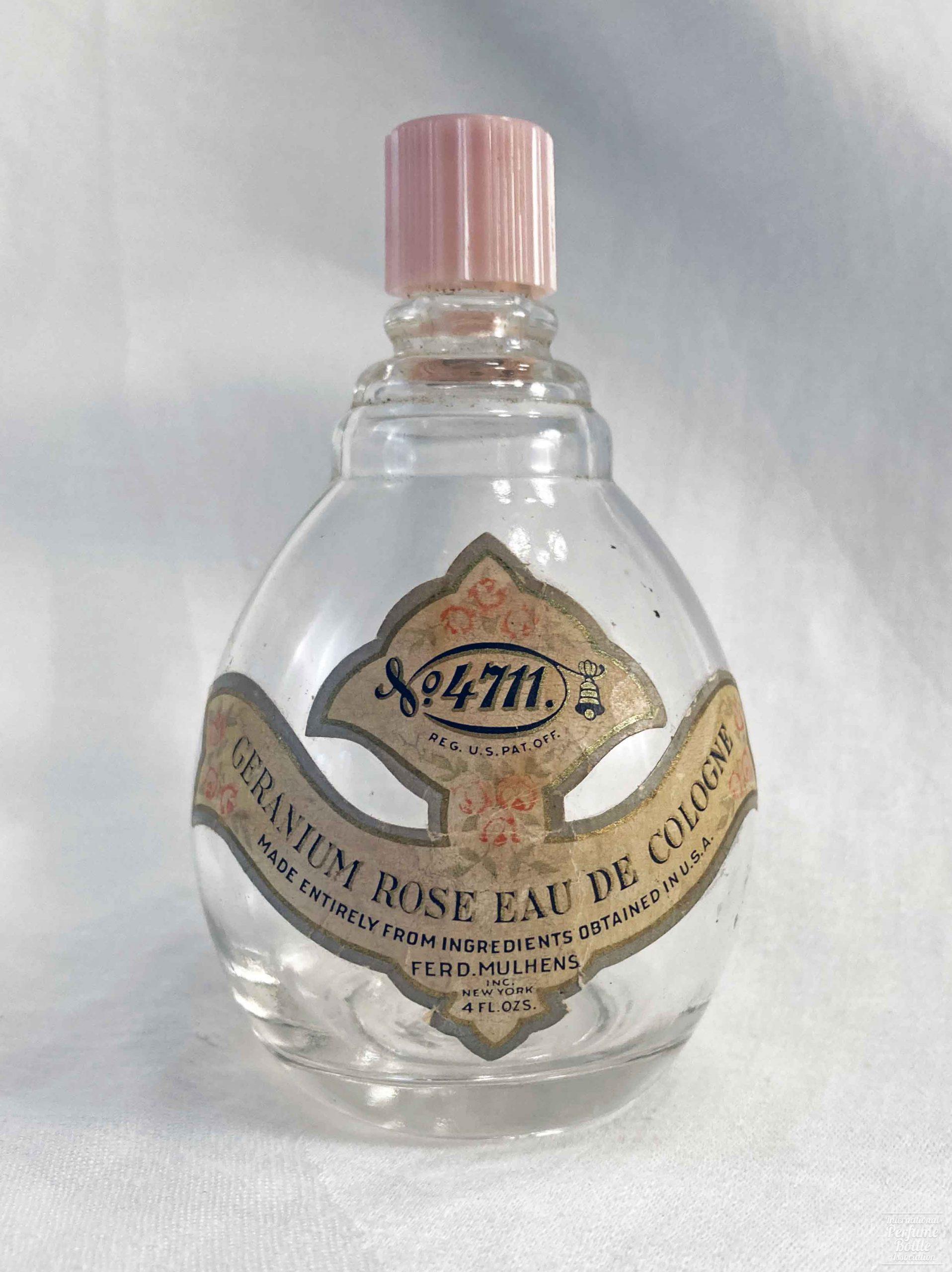 "Geranium Rose Eau de Cologne" by Mülhens