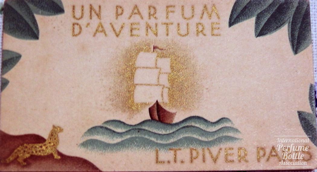 "Un Parfum d'Aventure" Scent Card by L. T. Piver