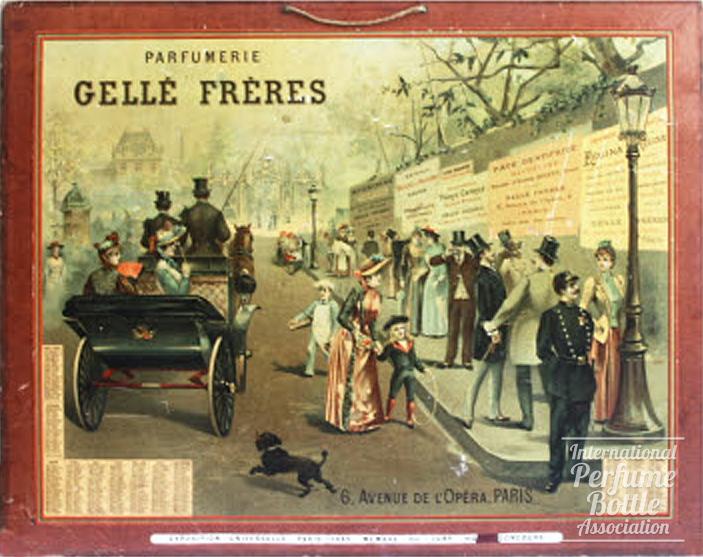 Advertising Calendar by Gellé Fréres