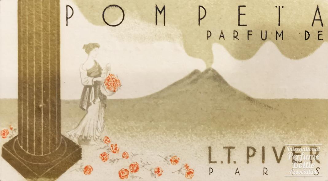 "Pompeïa" Scent Card by L. T. Piver