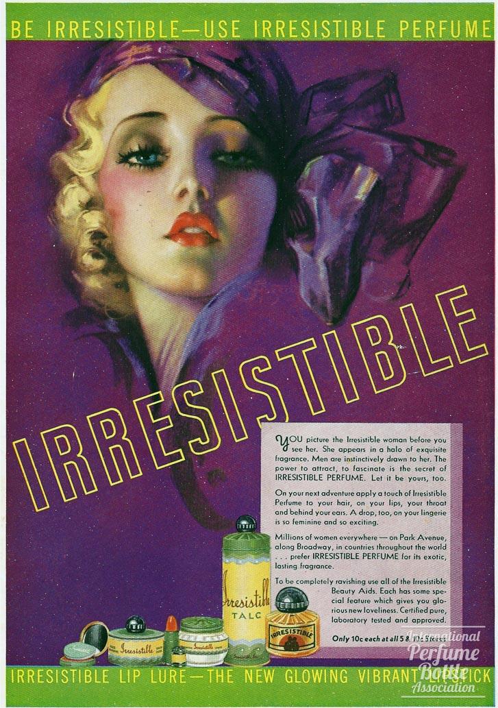 "Irresistible" by Joubert Advertisement - 1936