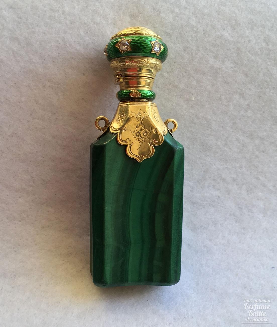 Malachite Scent Container