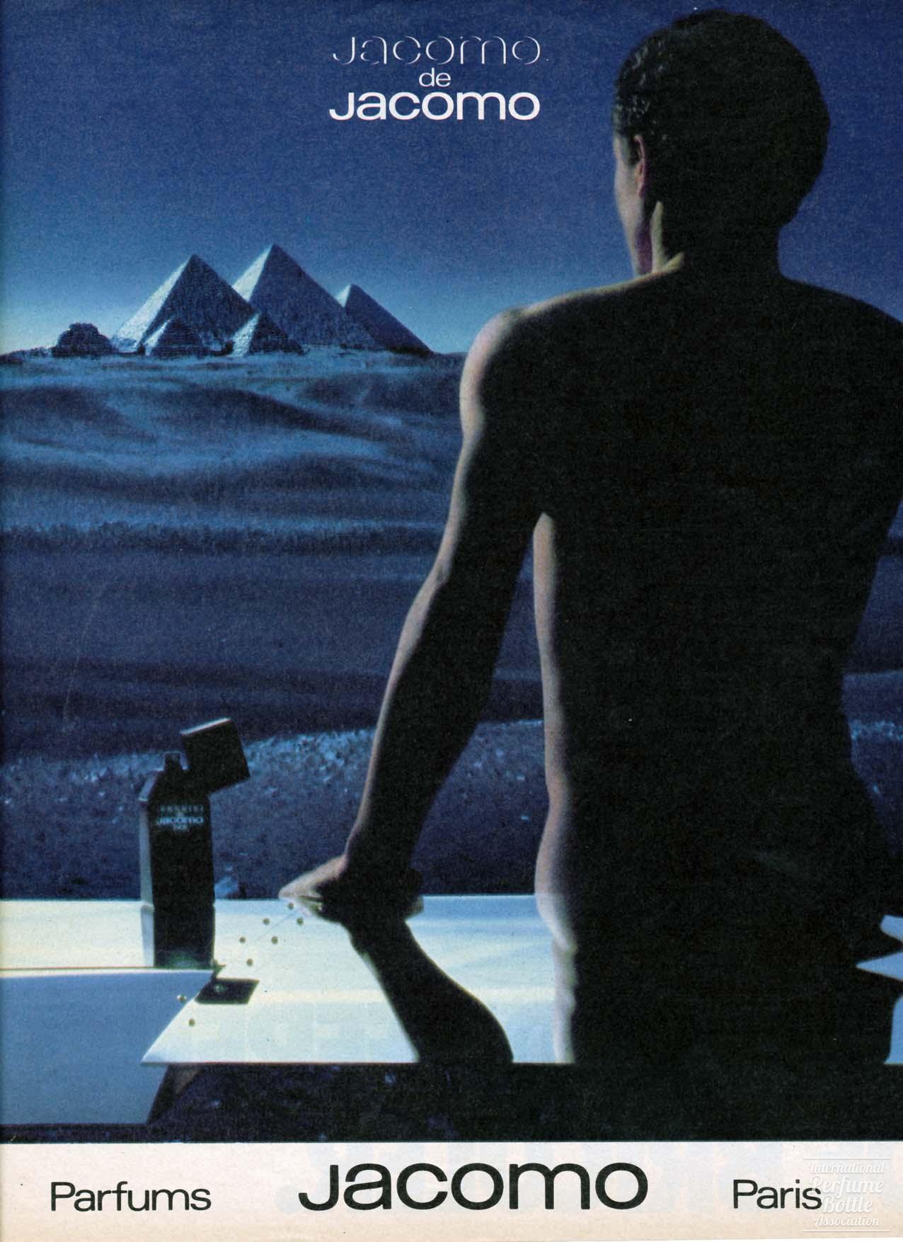 "Jacomo" by "Jacomo" Advertisement - 1982